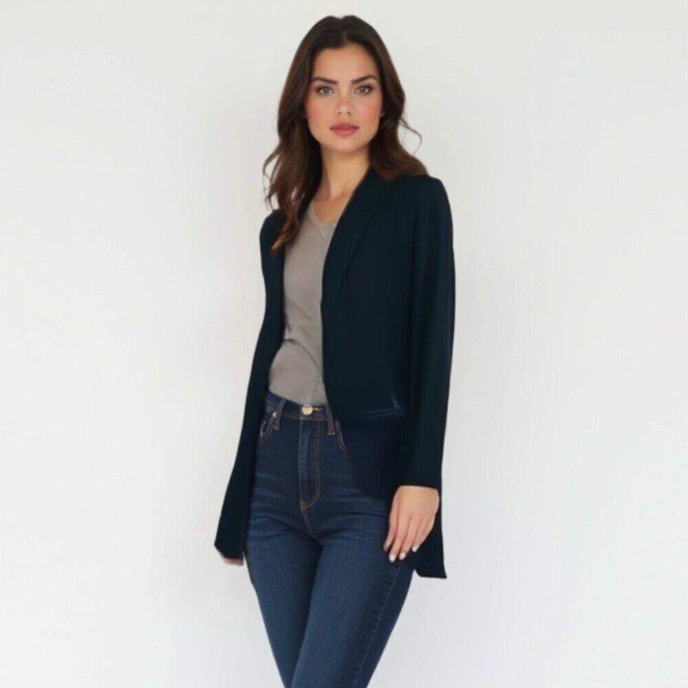 💕 SIGNATURE by REITMANS Elegant velvet Blue Women's Blazer 16